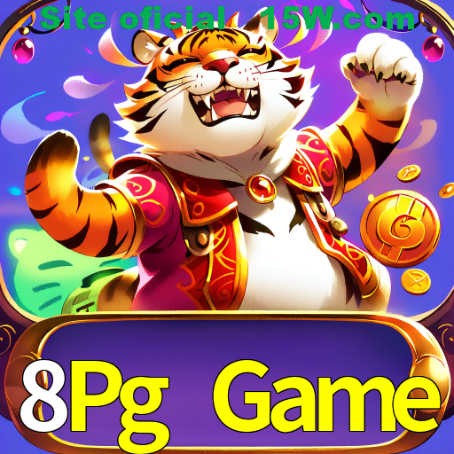 Imagem promocional da 8Pg Game mostrando a plataforma e suas vantagens